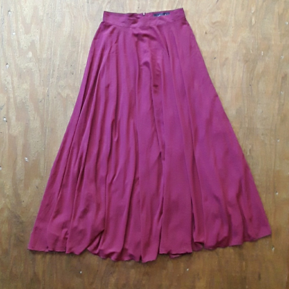 Chiffon Maxi Skirt